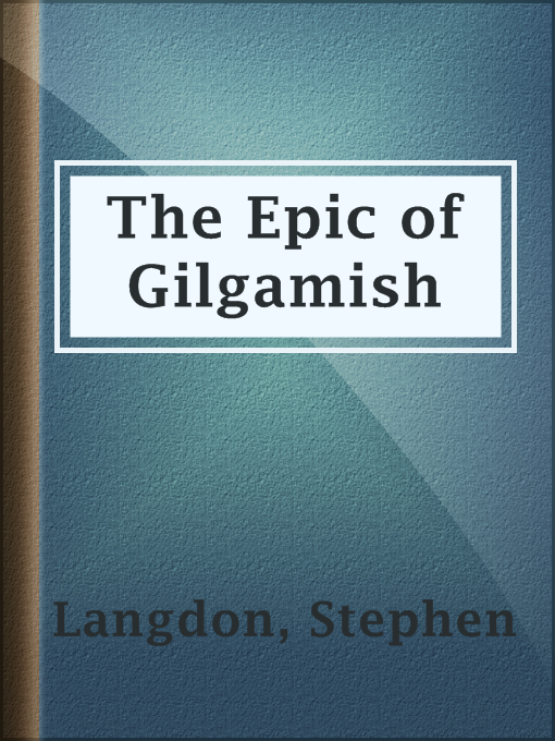 תמונה של  The Epic of Gilgamish